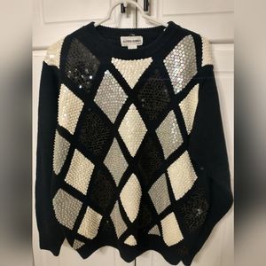 Vintage Alfred Dunner sequined sweater